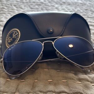 Ray-Ban Blue Aviator Sunglasses